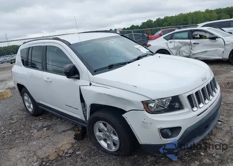 2017 Jeep Compass Sport Fwd из США, поврежденный, VIN 1C4NJCBBXHD186315